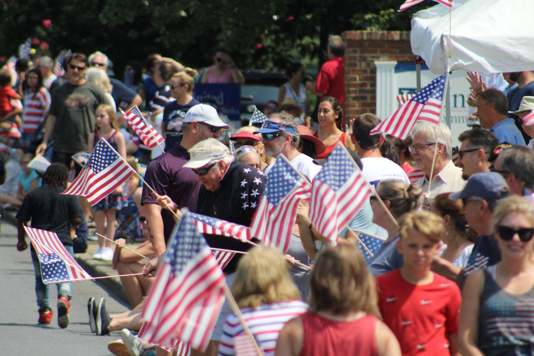 ‘Gotta love small town America’ Marietta celebrates American